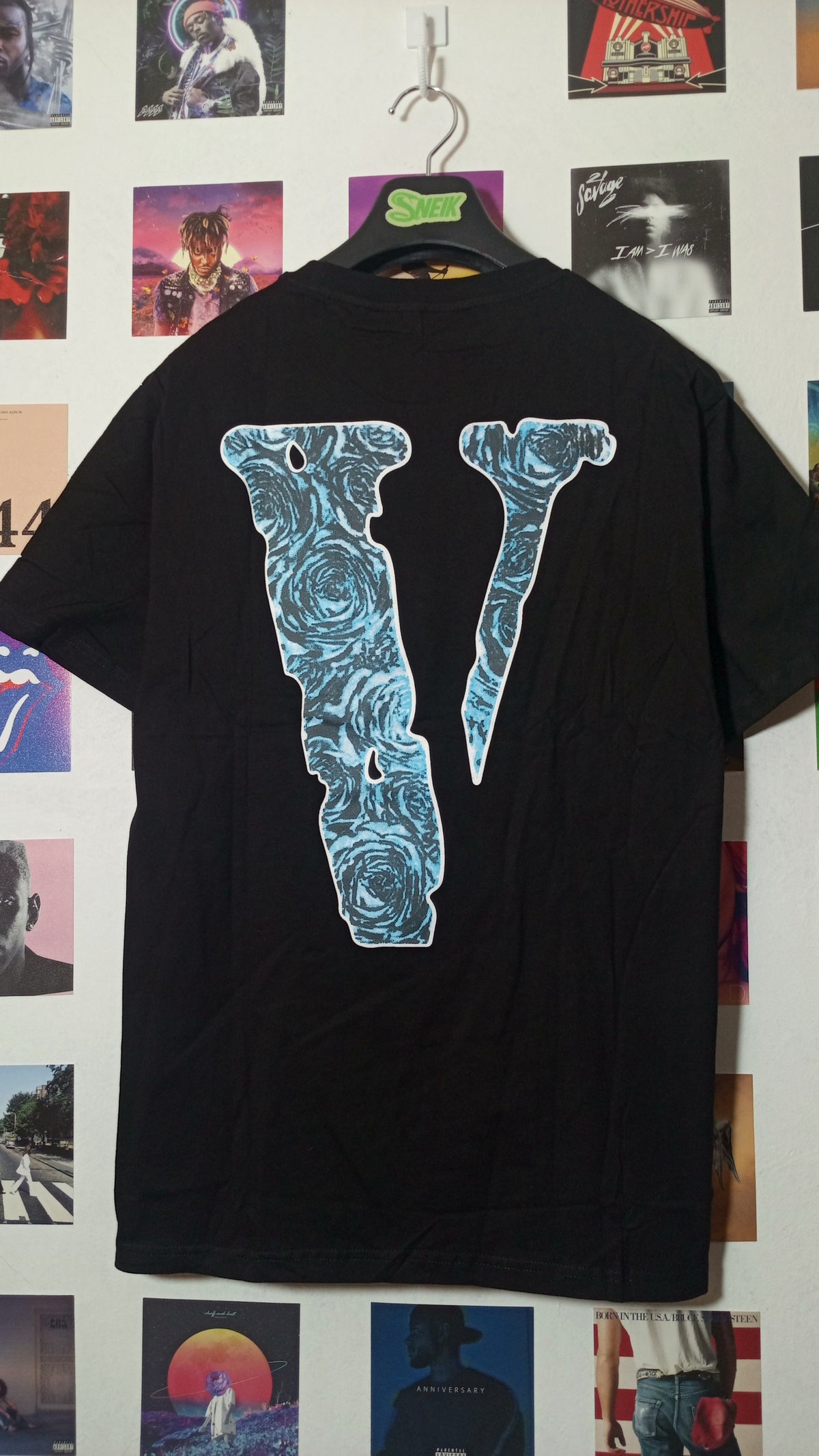 Vlone x Pop Smoke The Woo Tee - Negra