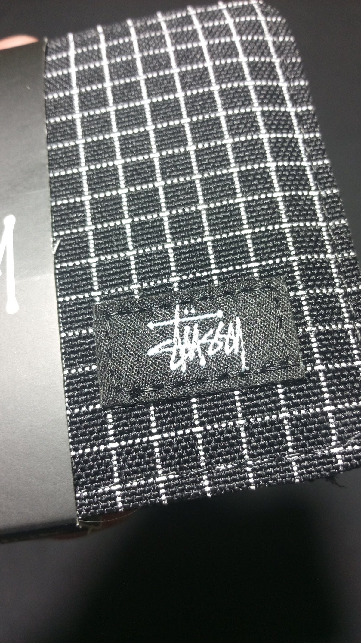 Stussy Grid Billetera - Negro