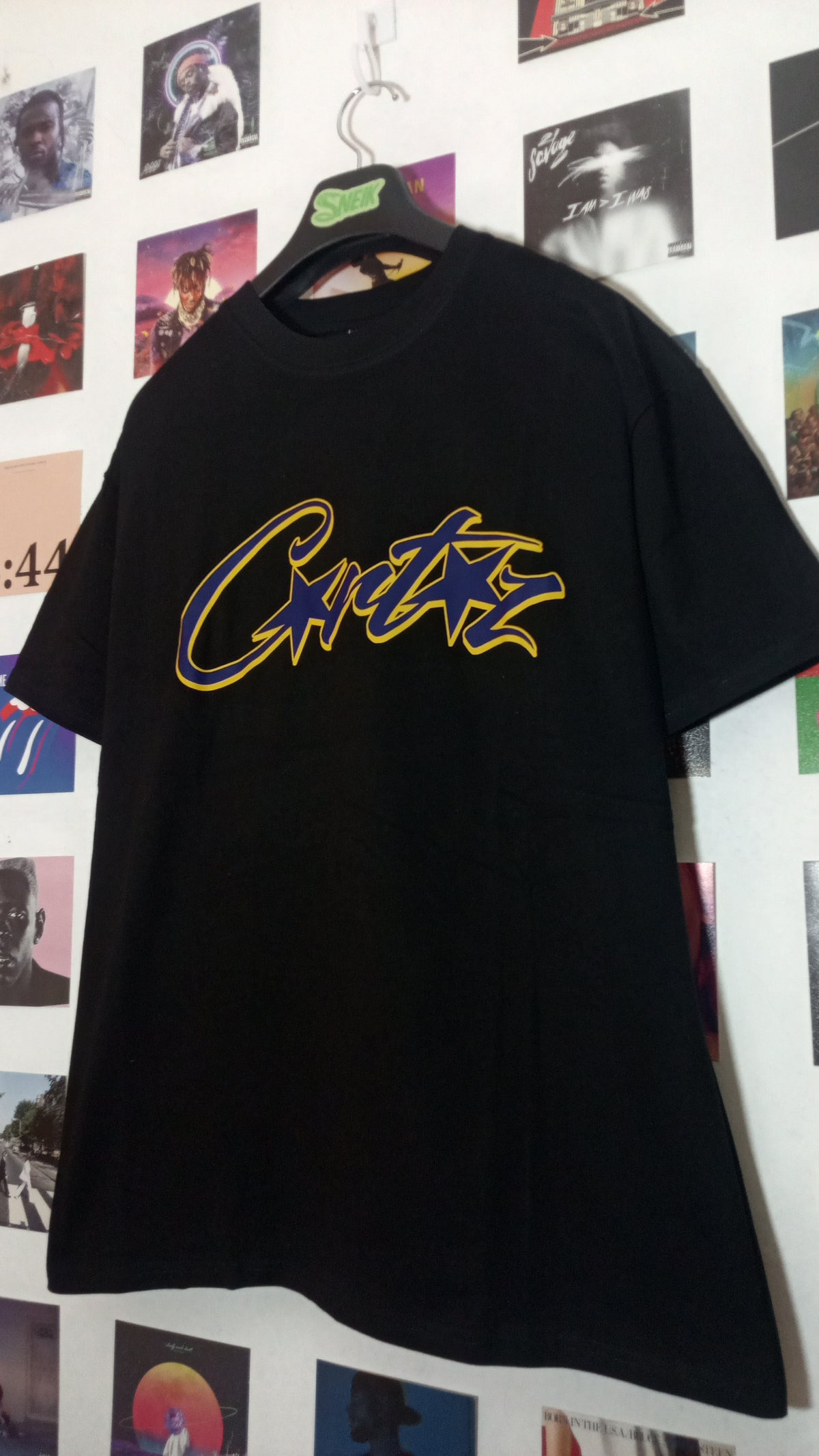 Corteiz Allstarz Script Tee - Negra