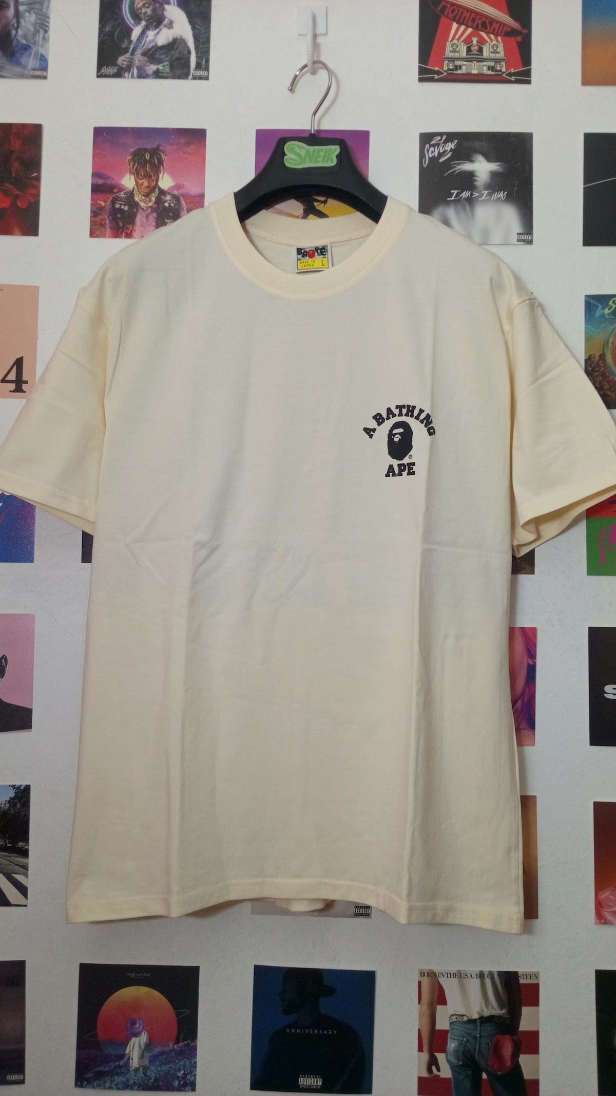 A Bathing Ape Apes Together Strong Tee - Crema