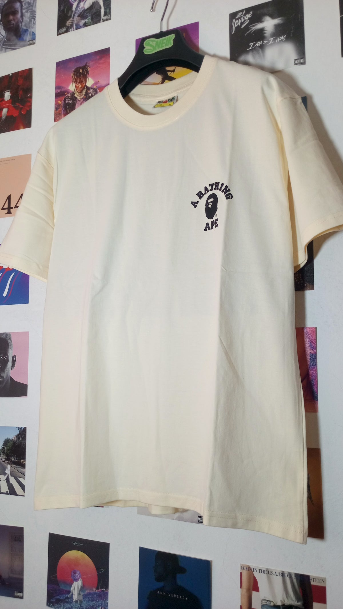 A Bathing Ape Apes Together Strong Tee - Crema