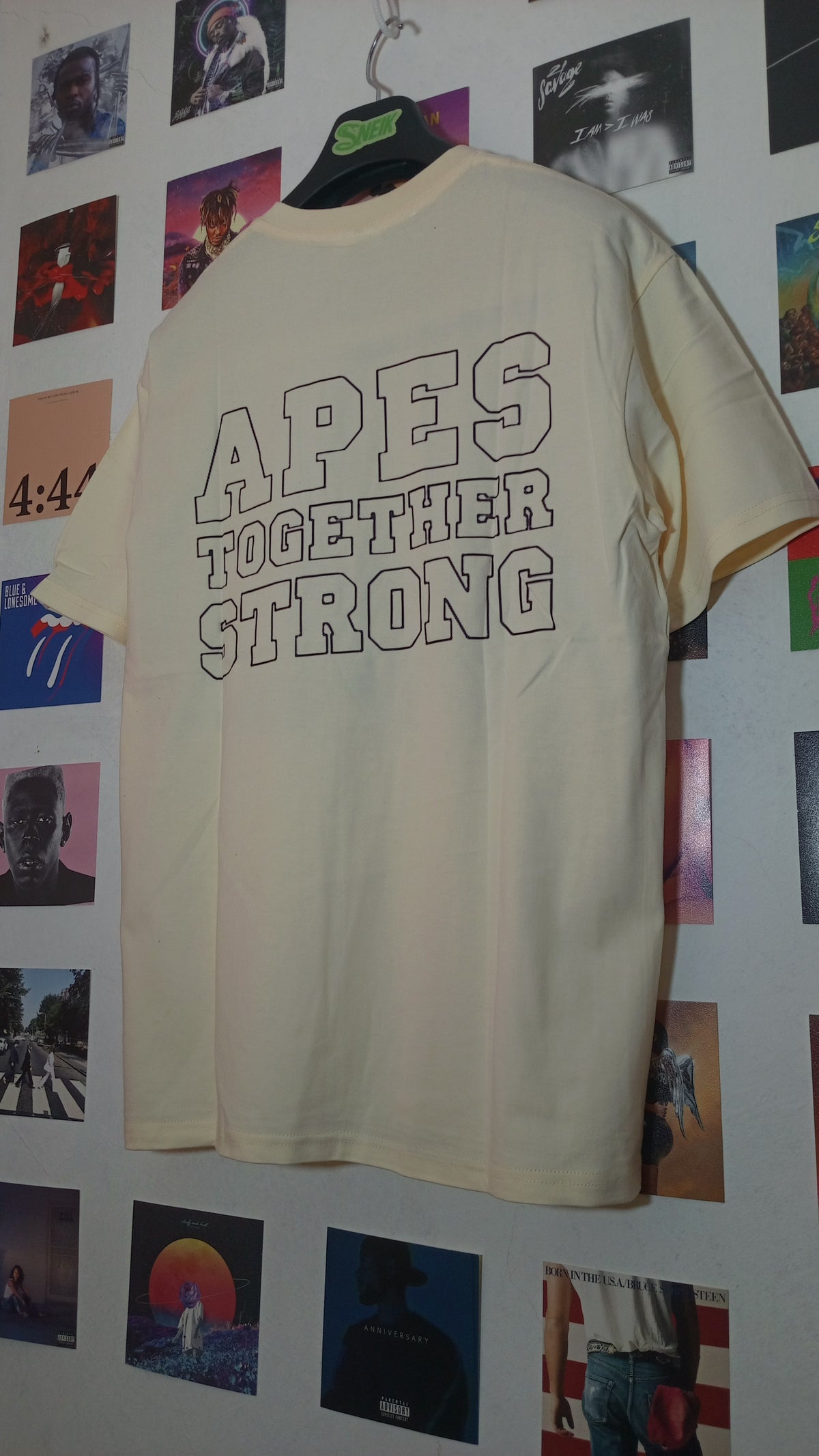 A Bathing Ape Apes Together Strong Tee - Crema