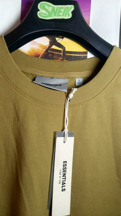 Essentials Fear of God Tee - Mostaza