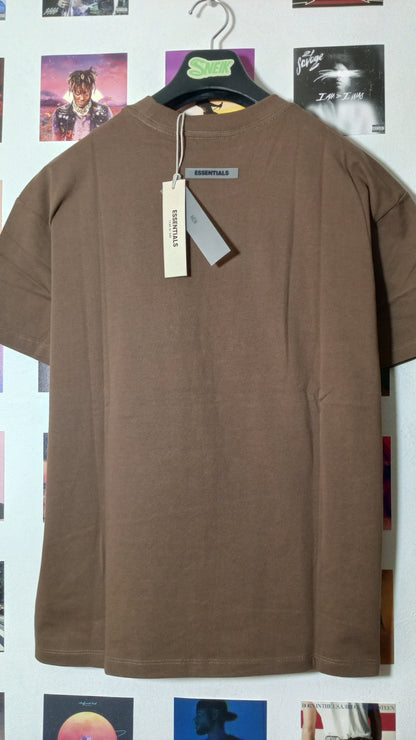 Essentials Fear of God Tee - Marrón Chocolate