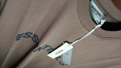 Essentials Fear of God Tee - Marrón Chocolate