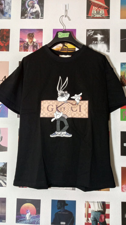 Gucci Bugs Bunny GG Logo Tee - Negra