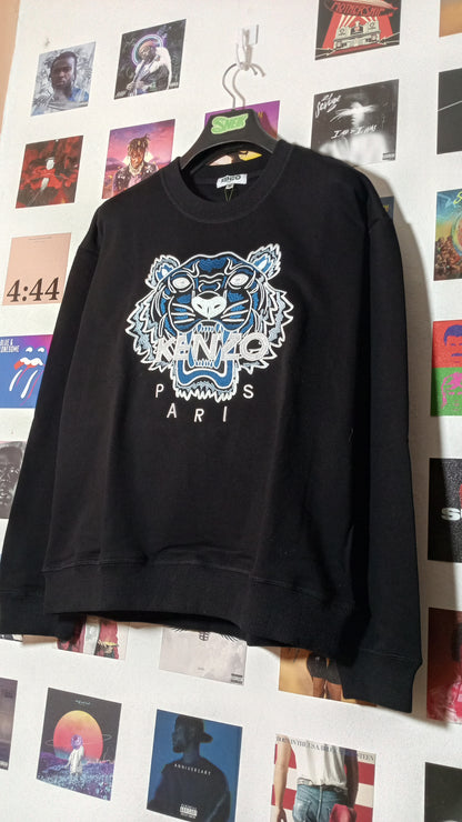 Kenzo Paris Tiger Crewneck - Negro