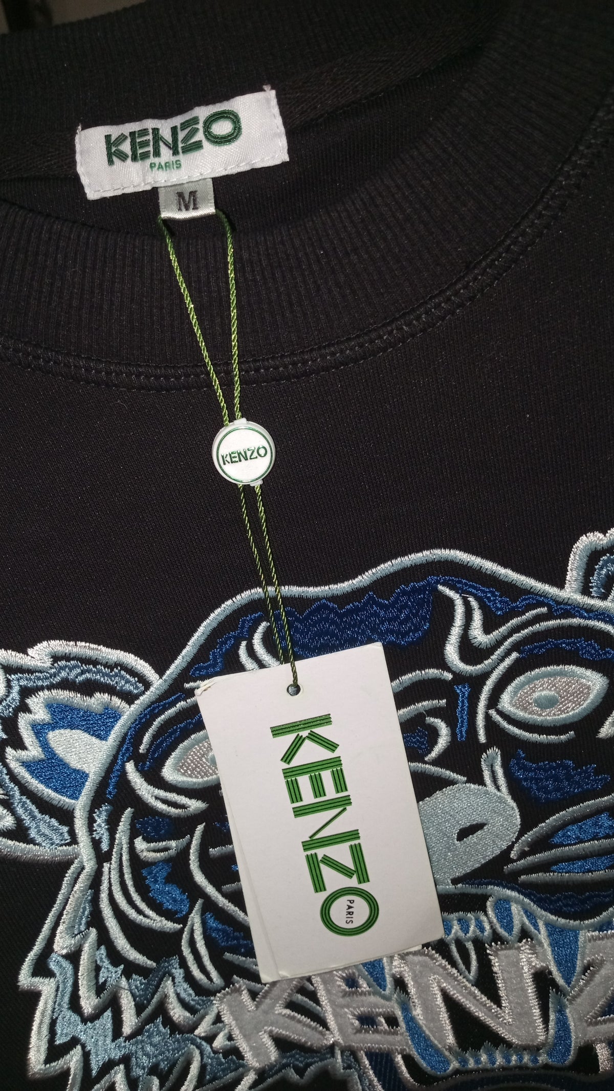 Kenzo Paris Tiger Crewneck - Negro