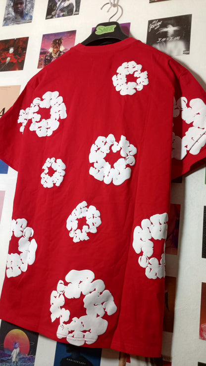 Denim Tears Cotton Wreath Tee - Roja