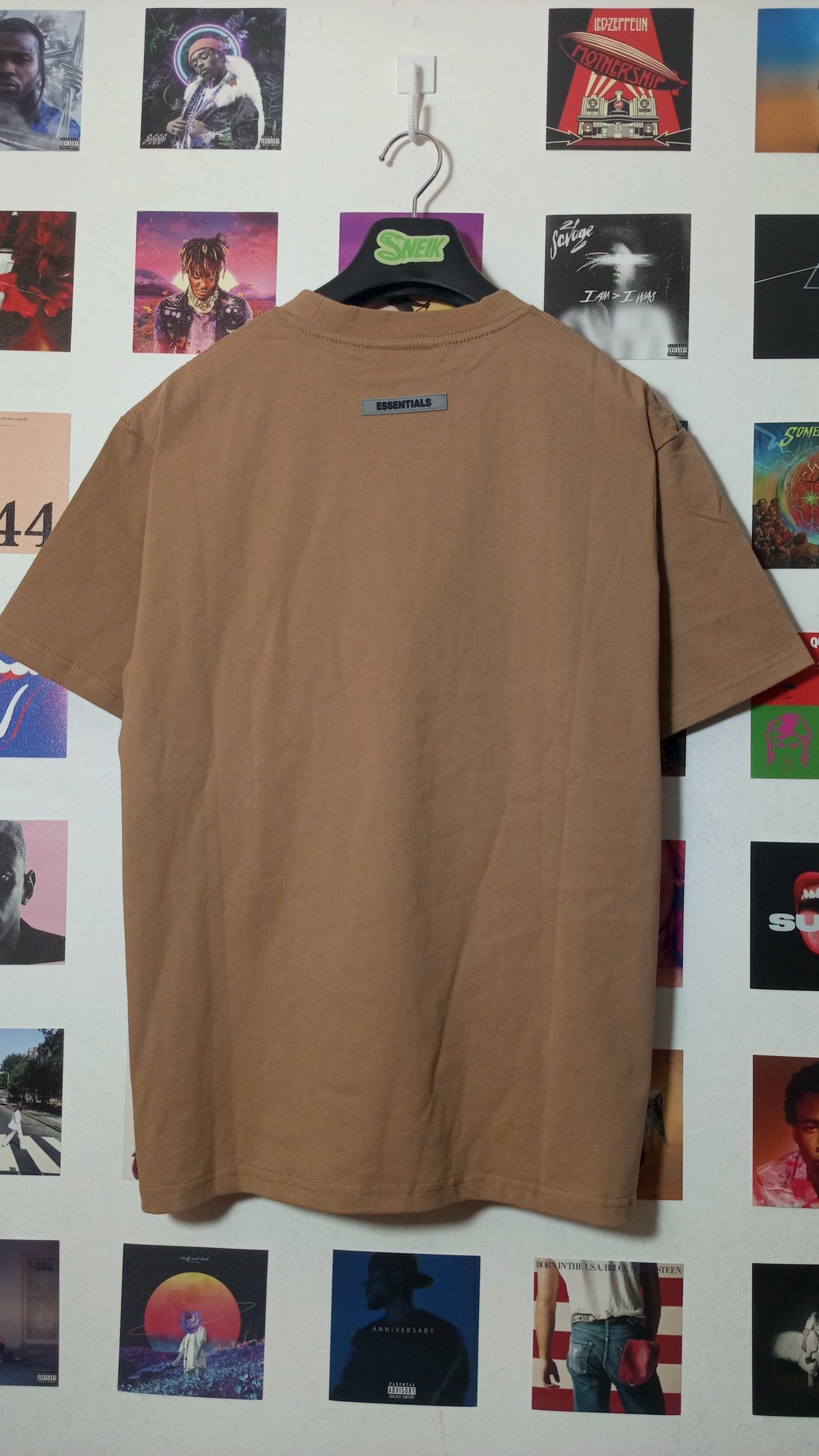 Essentials Fear of God Tee - Marrón Claro