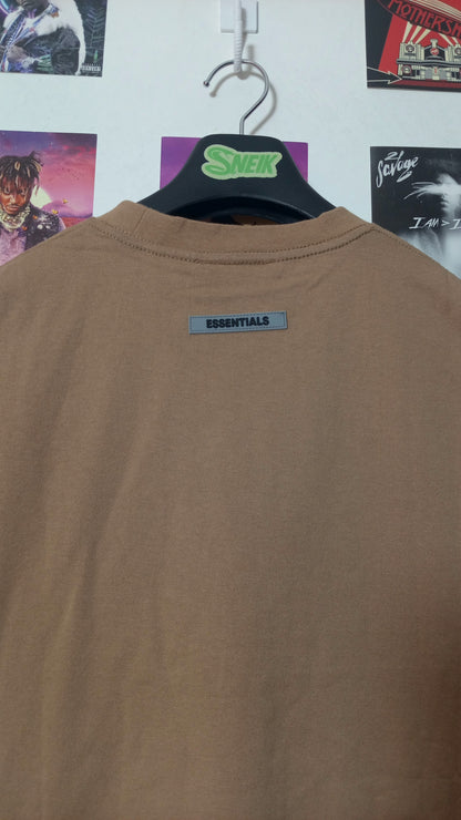 Essentials Fear of God Tee - Marrón Claro