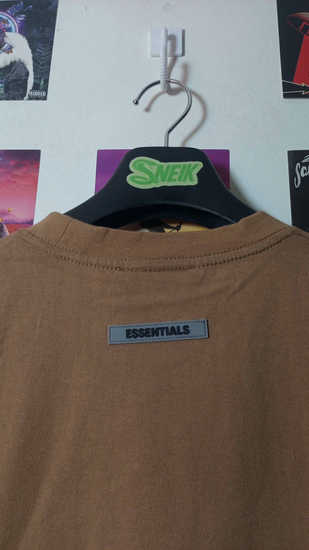 Essentials Fear of God Tee - Marrón Claro