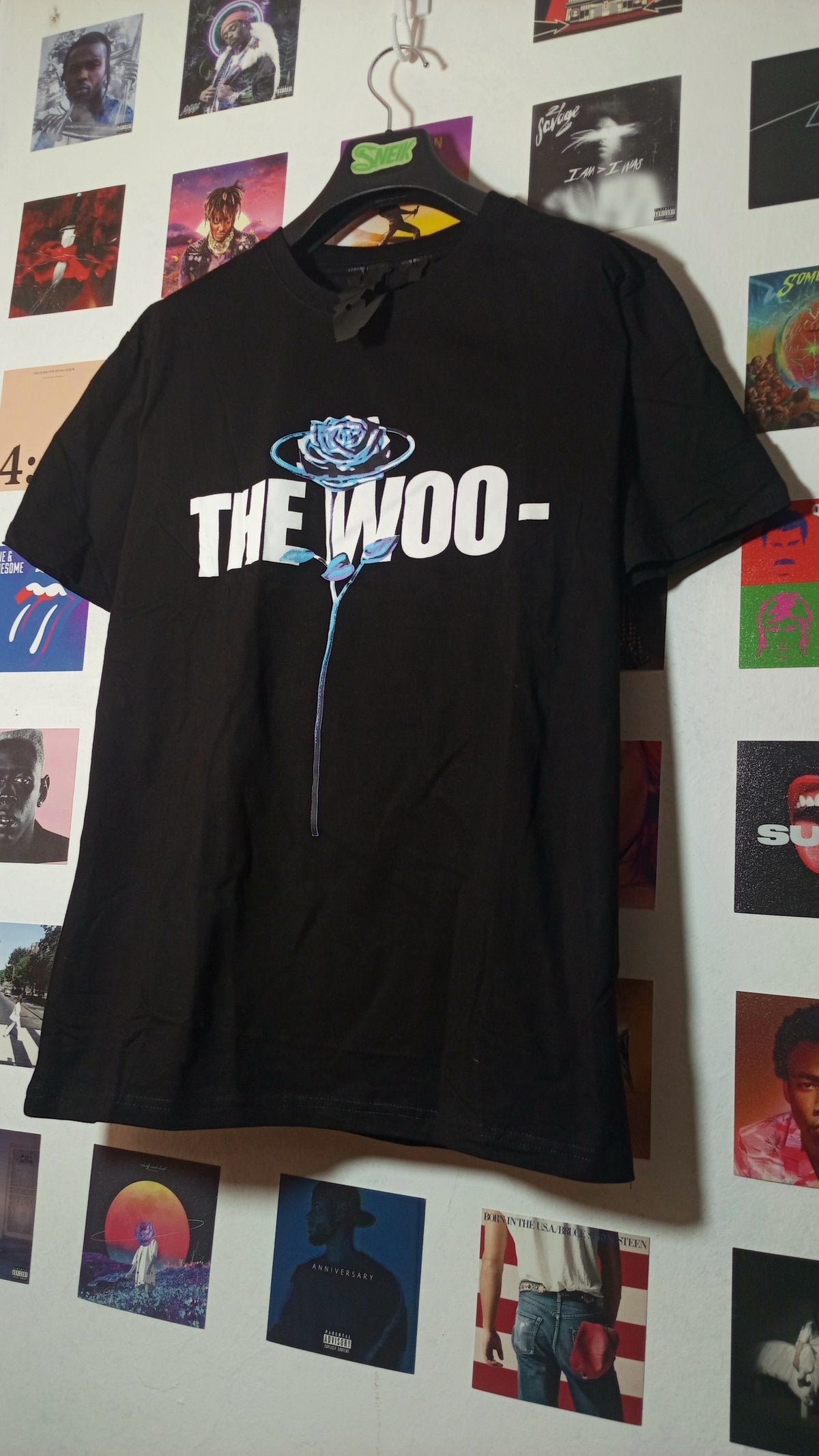 Vlone x Pop Smoke The Woo Tee - Negra