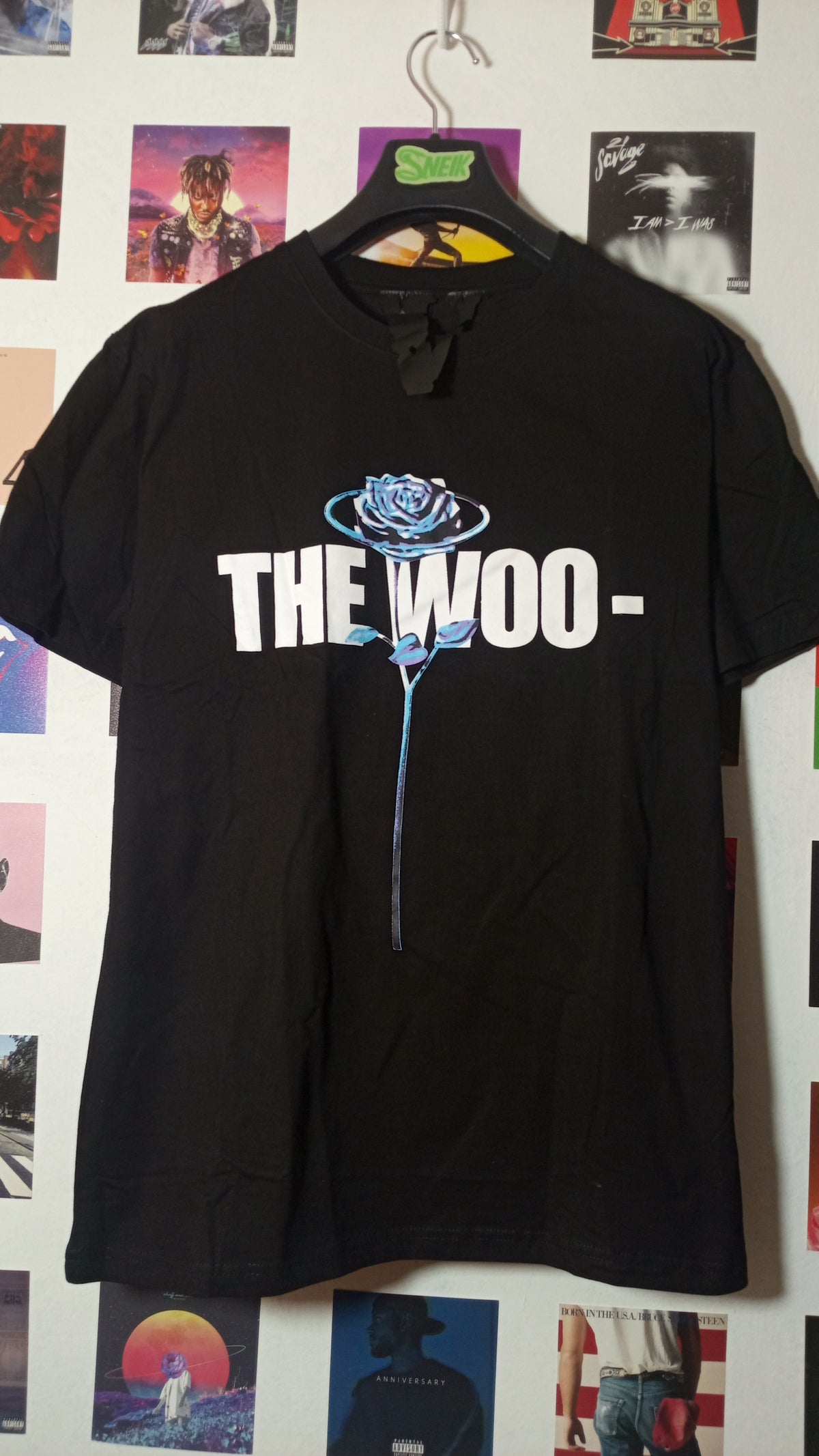 Vlone x Pop Smoke The Woo Tee - Negra