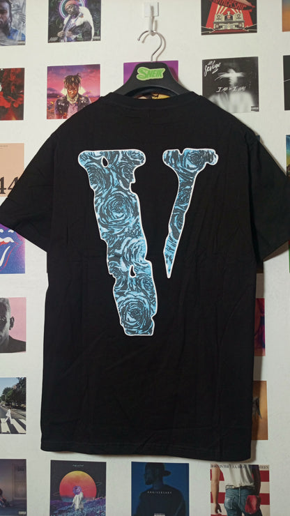 Vlone x Pop Smoke The Woo Tee - Negra