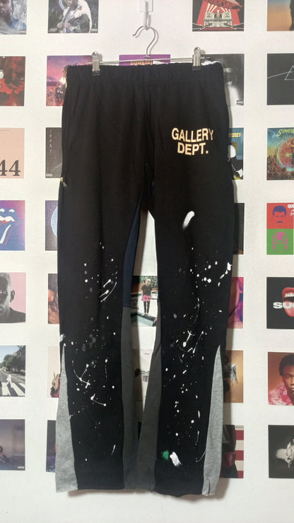 Gallery Dept. Pantalón Splatter - Negro/Gris