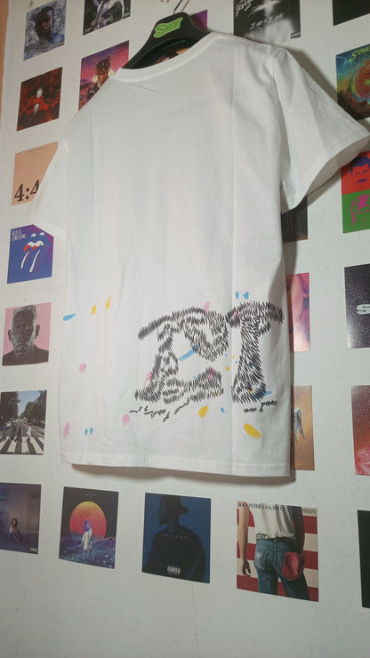 Dior CD Graffiti Tee - Blanca