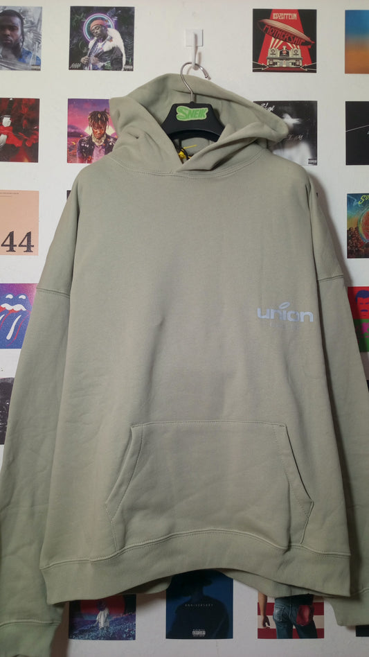 Essentials x Union LA 30 Year Hoodie - Verde Salvia