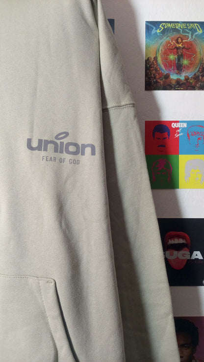 Essentials x Union LA 30 Year Hoodie - Verde Salvia