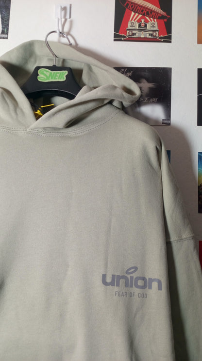 Essentials x Union LA 30 Year Hoodie - Verde Salvia