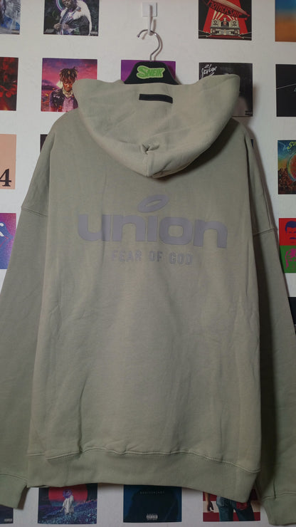 Essentials x Union LA 30 Year Hoodie - Verde Salvia