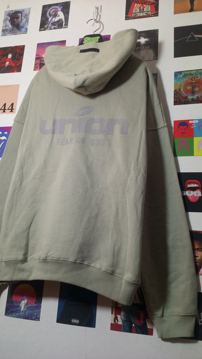 Essentials x Union LA 30 Year Hoodie - Verde Salvia