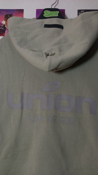 Essentials x Union LA 30 Year Hoodie - Verde Salvia