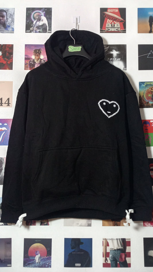 Buzo Negro CARSICKO Corazón Bordado Talle S