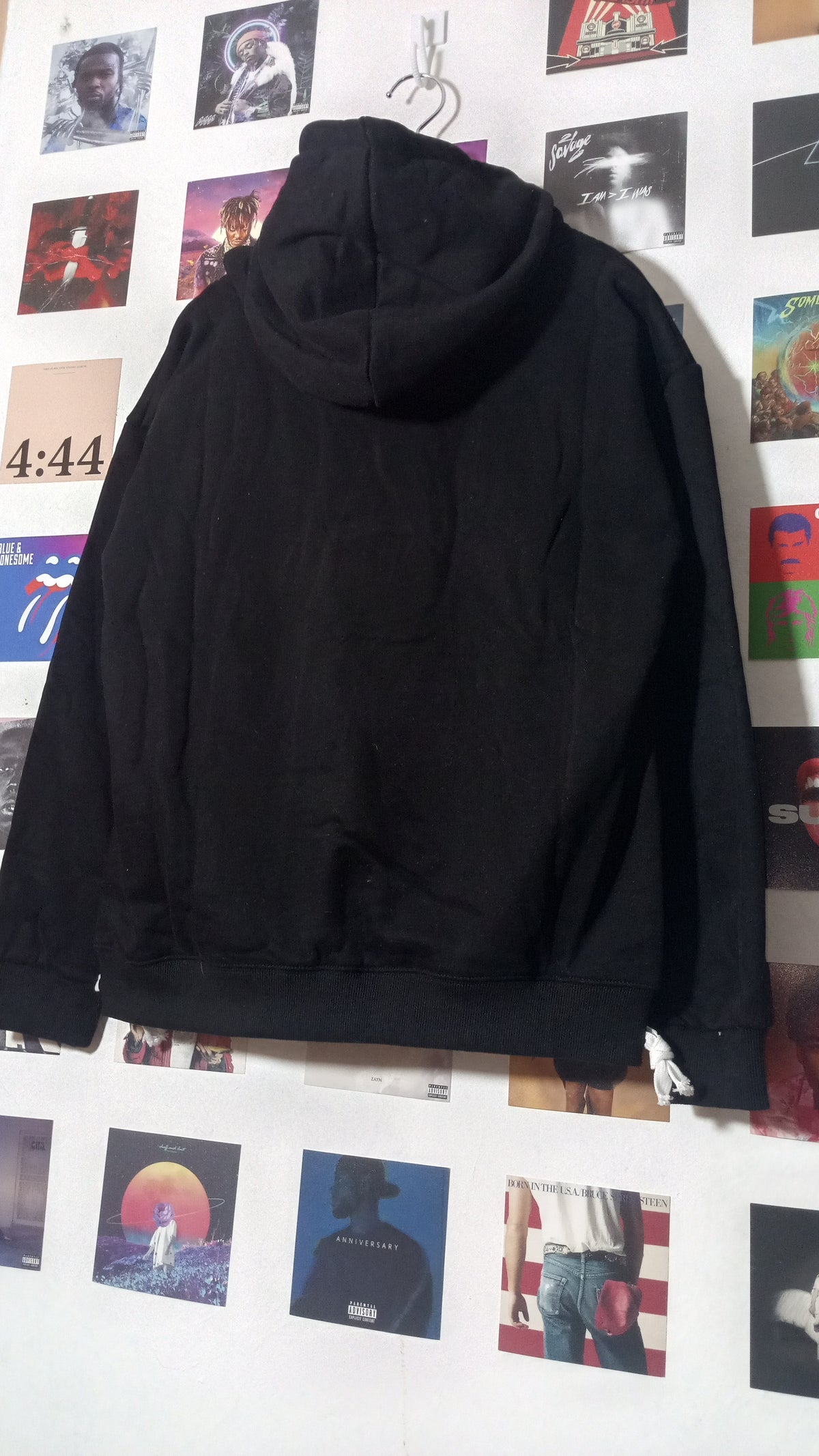 Buzo Negro CARSICKO Corazón Bordado Talle S