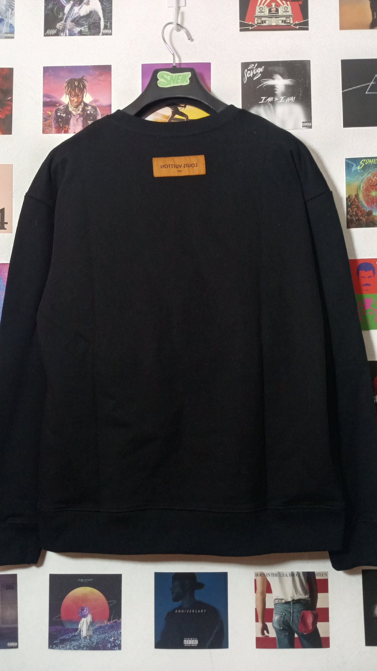 Louis Vuitton Crewneck Graffiti - Negro