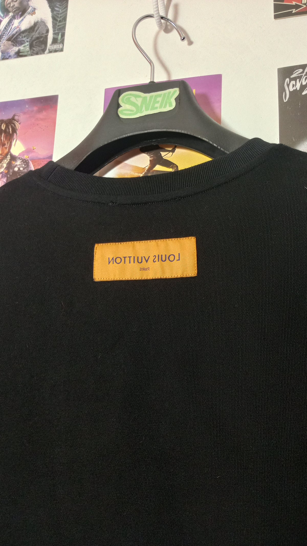 Louis Vuitton Crewneck Graffiti - Negro