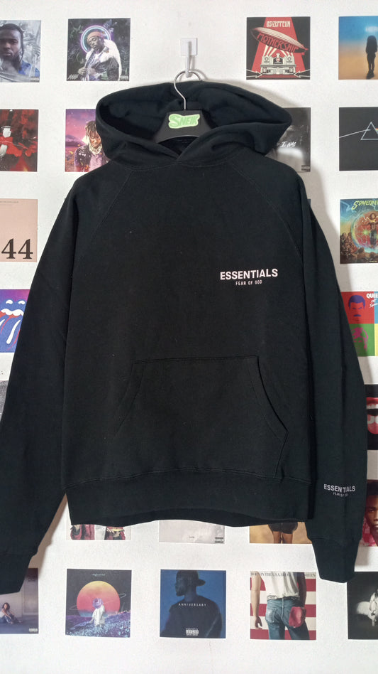 Essentials Fear of God Hoodie - Negro