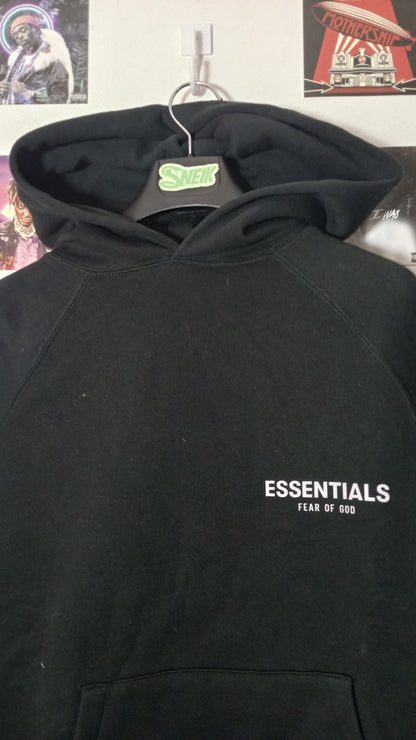 Essentials Fear of God Hoodie - Negro