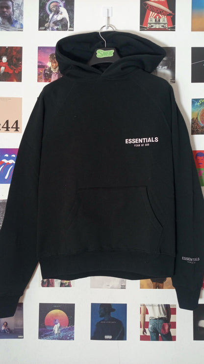 Essentials Fear of God Hoodie - Negro