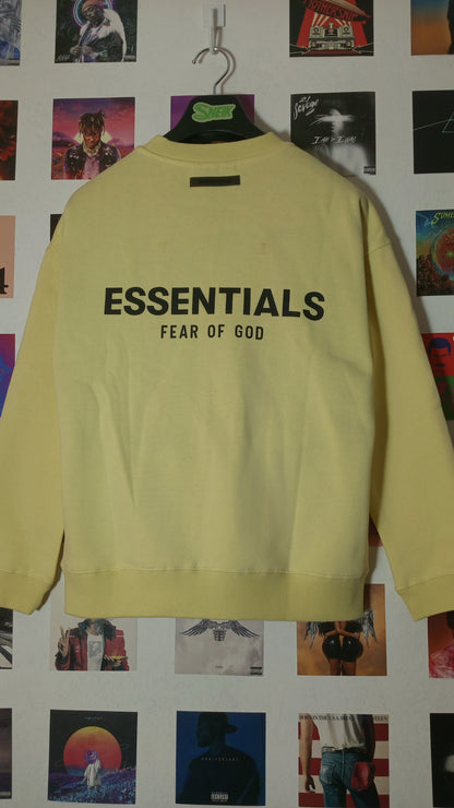 Essentials Fear of God Crewneck - Amarillo Claro