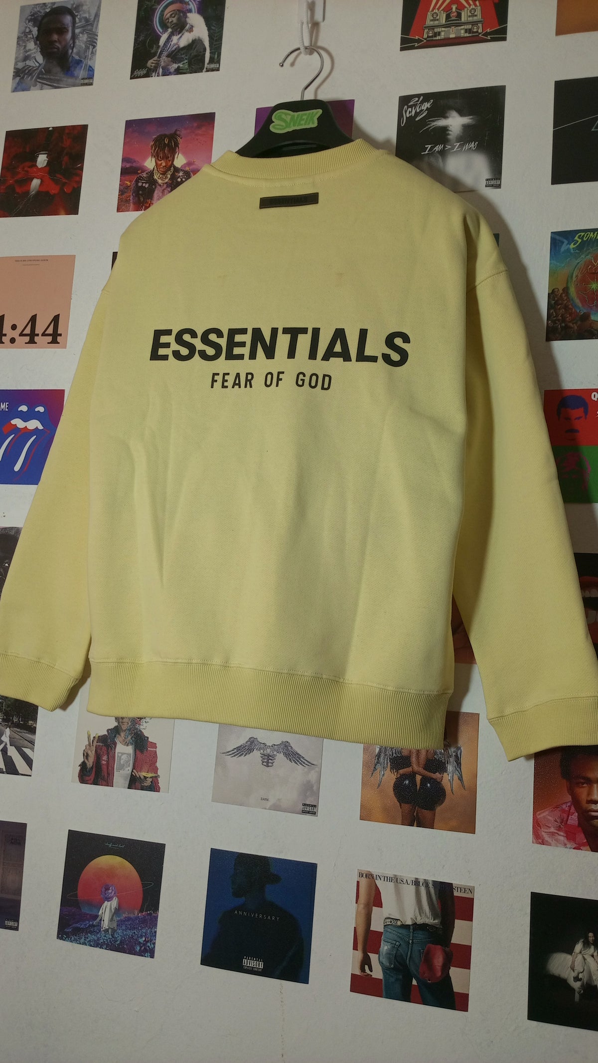 Essentials Fear of God Crewneck - Amarillo Claro