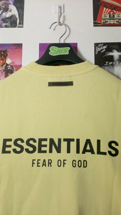 Essentials Fear of God Crewneck - Amarillo Claro