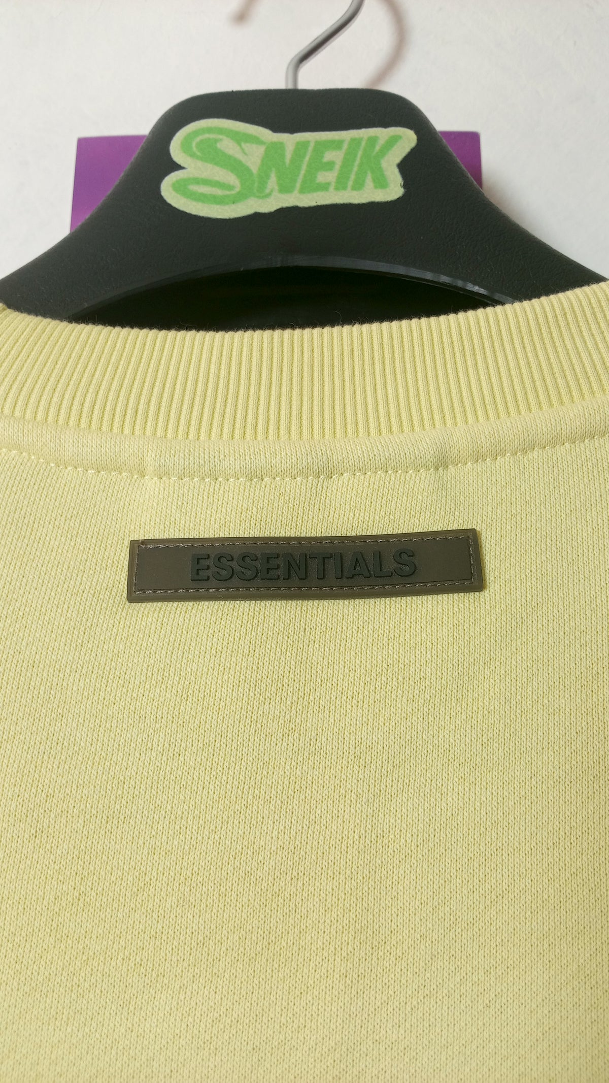 Essentials Fear of God Crewneck - Amarillo Claro