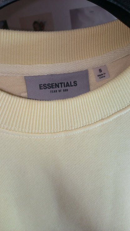 Essentials Fear of God Crewneck - Amarillo Claro