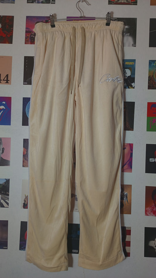 Corteiz Jogger Toweling - Crema