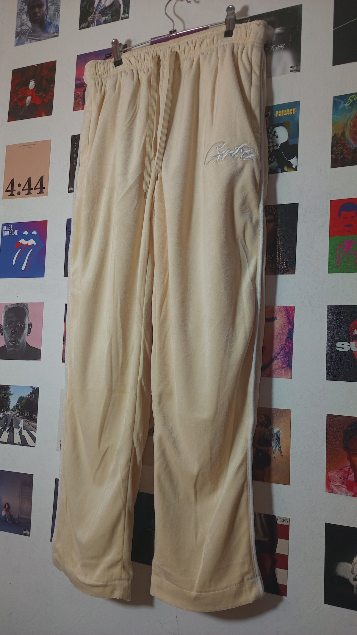 Corteiz Jogger Toweling - Crema