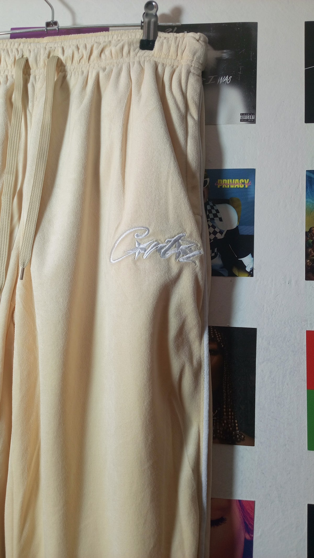 Corteiz Jogger Toweling - Crema