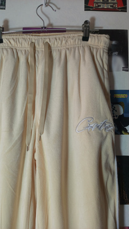 Corteiz Jogger Toweling - Crema