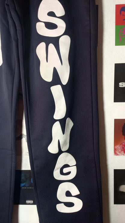 Mood Swings Puff Logo Sweatpants - Azul Marino