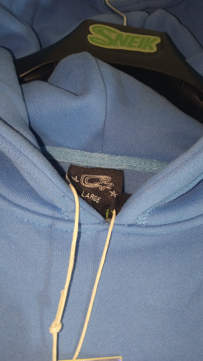Corteiz Alcatraz Hoodie - Celeste