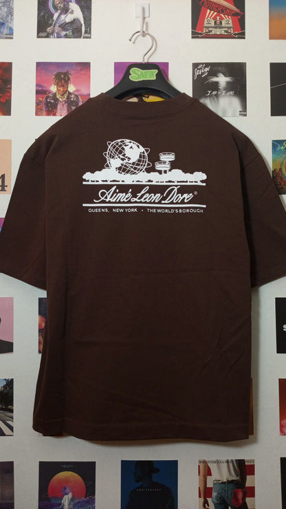 Aimé Leon Dore Queens World's Borough Tee - Marrón