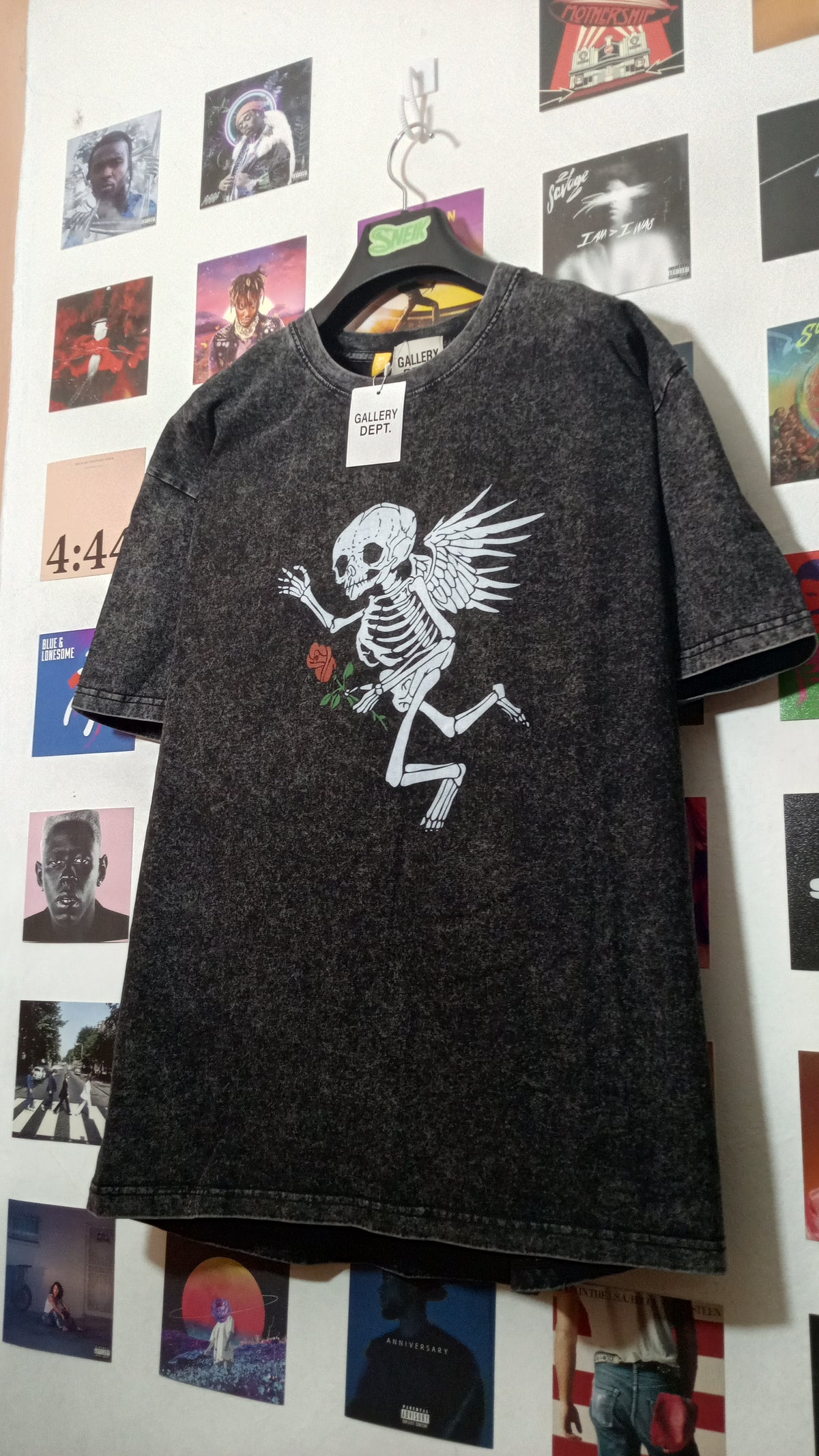 Gallery Dept. Skull Angel Tee - Negra