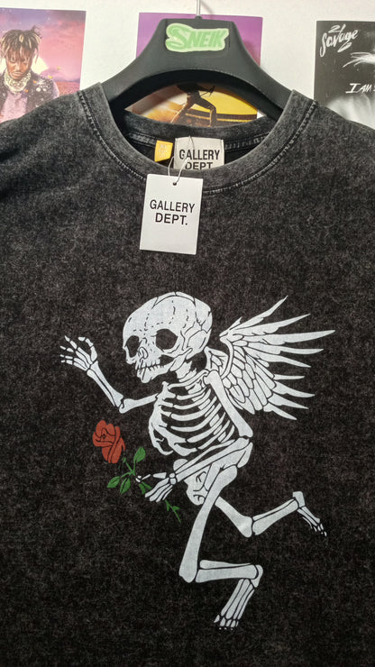 Gallery Dept. Skull Angel Tee - Negra