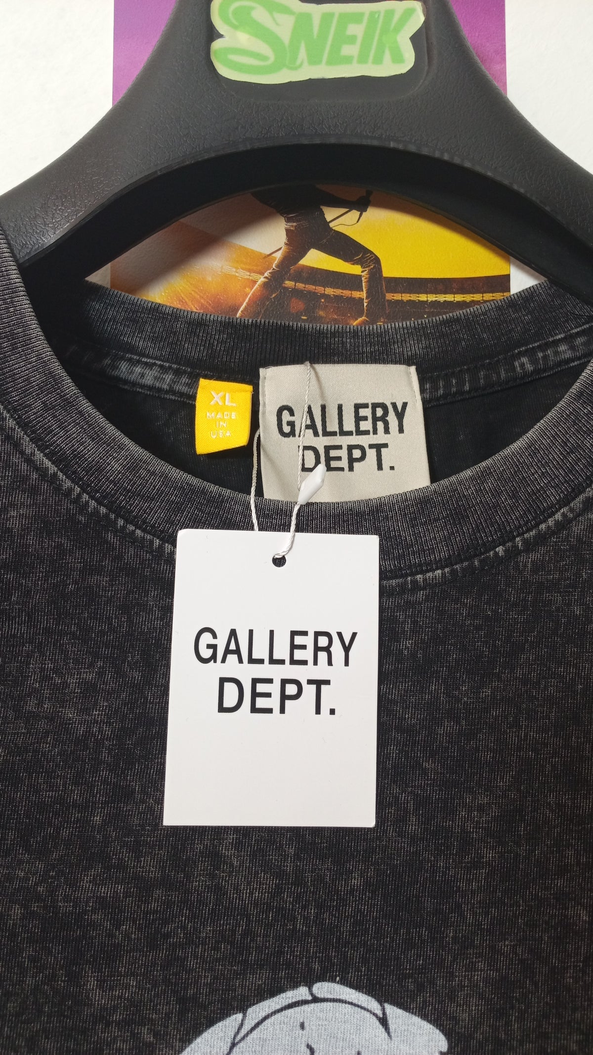 Gallery Dept. Skull Angel Tee - Negra