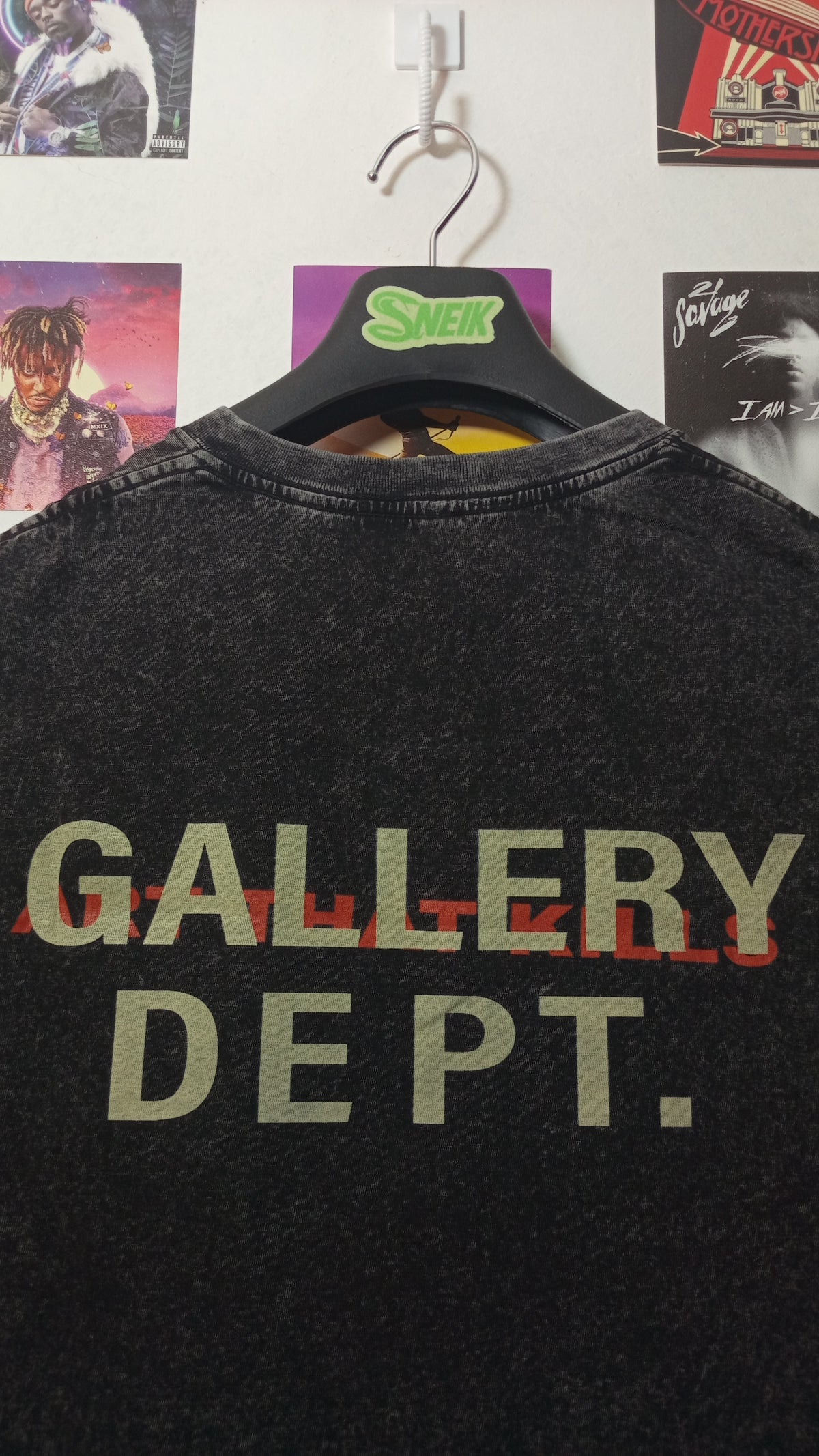 Gallery Dept. Skull Angel Tee - Negra
